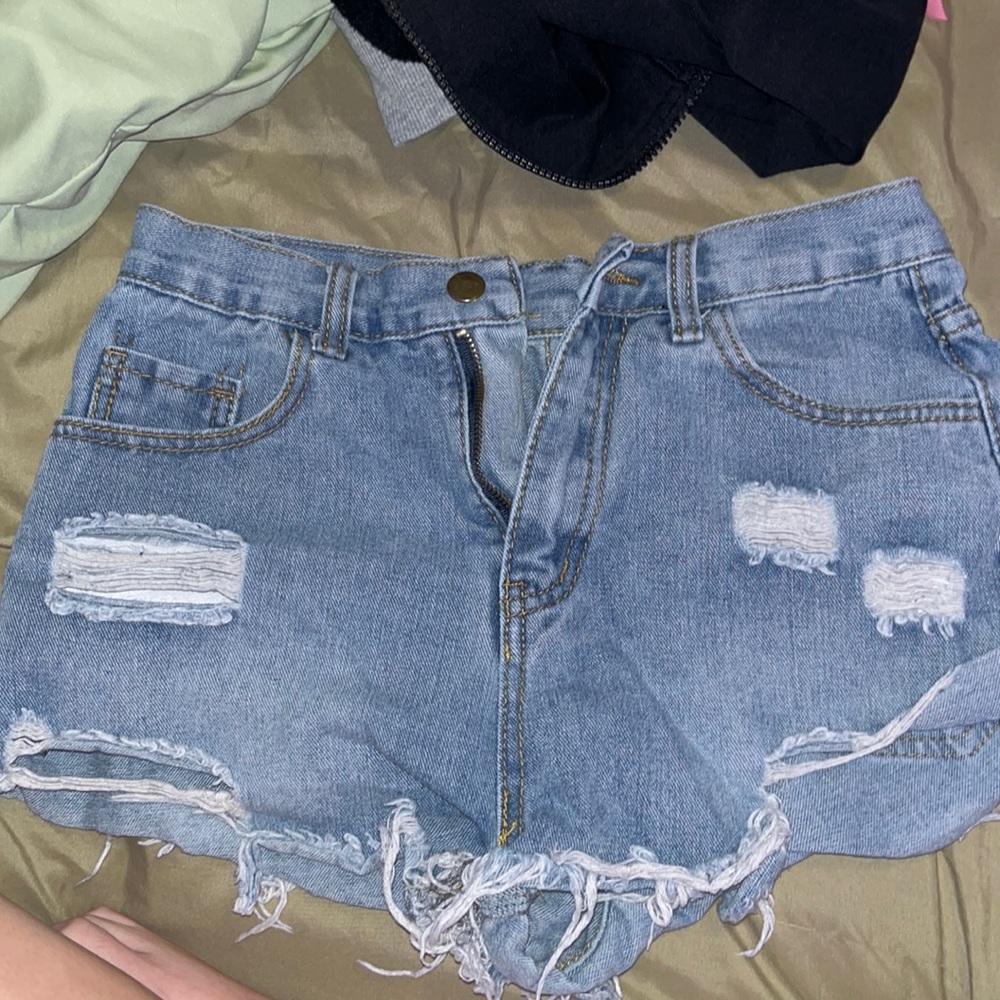jean shorts